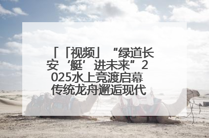 「视频」“绿道长安‘艇’进未来”2025水上竞渡启幕 传统龙舟邂逅现代赛艇演绎文旅新篇