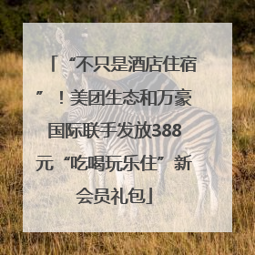 “不只是酒店住宿”！美团生态和万豪国际联手发放388元“吃喝玩乐住”新会员礼包