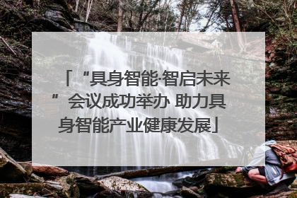 “具身智能·智启未来”会议成功举办 助力具身智能产业健康发展