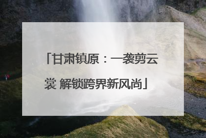 甘肃镇原：一袭剪云裳 解锁跨界新风尚