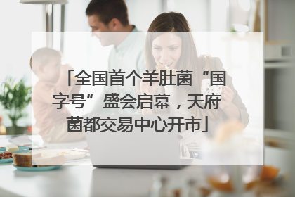 全国首个羊肚菌“国字号”盛会启幕，天府菌都交易中心开市