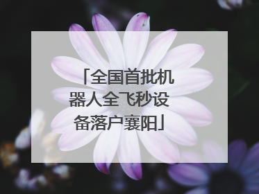 全国首批机器人全飞秒设备落户襄阳