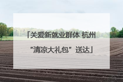 关爱新就业群体 杭州“清凉大礼包”送达