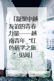 凝聚中越友谊的青春力量——越南青年“红色研学之旅”见闻