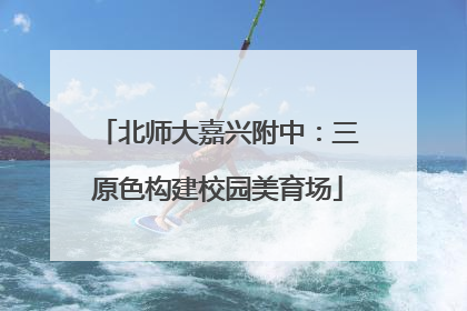 北师大嘉兴附中：三原色构建校园美育场