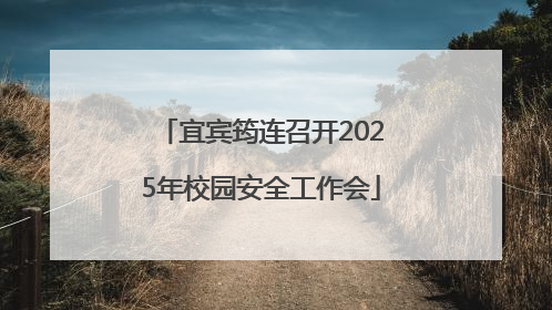 宜宾筠连召开2025年校园安全工作会