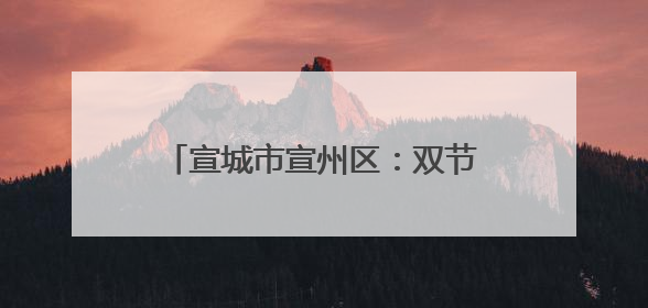 宣城市宣州区：双节同庆 “粽”享欢乐