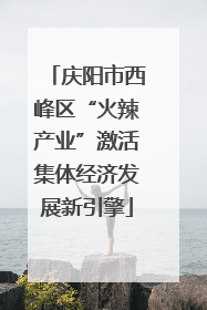 庆阳市西峰区“火辣产业”激活集体经济发展新引擎