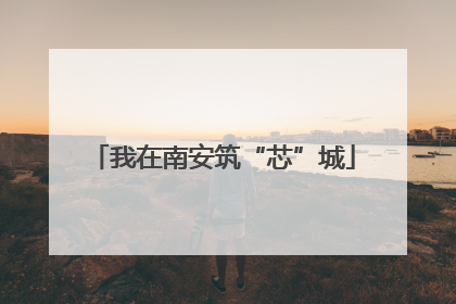 我在南安筑“芯”城