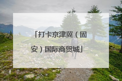 打卡京津冀（固安）国际商贸城