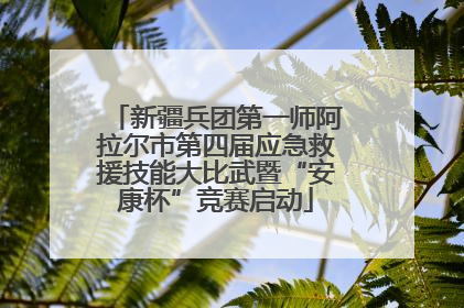 新疆兵团第一师阿拉尔市第四届应急救援技能大比武暨“安康杯”竞赛启动