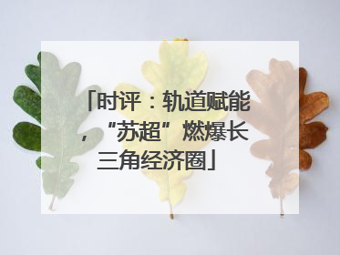 时评：轨道赋能，“苏超”燃爆长三角经济圈
