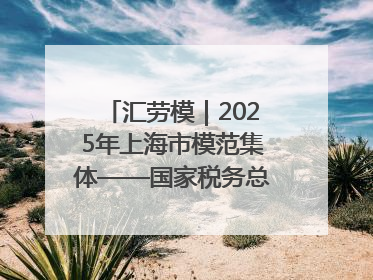 汇劳模｜2025年上海市模范集体——国家税务总局上海市徐汇区税务局第一税务所