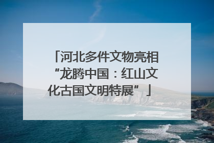 河北多件文物亮相“龙腾中国：红山文化古国文明特展”
