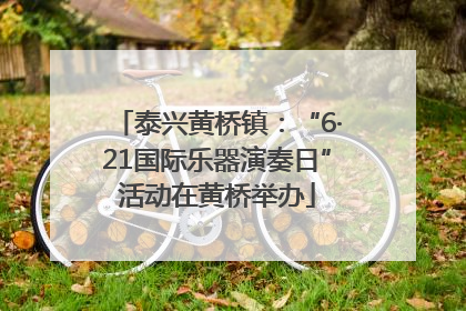 泰兴黄桥镇：“6·21国际乐器演奏日”活动在黄桥举办