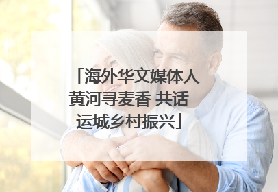 海外华文媒体人黄河寻麦香 共话运城乡村振兴
