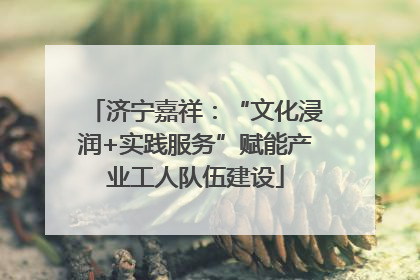 济宁嘉祥：“文化浸润+实践服务”赋能产业工人队伍建设