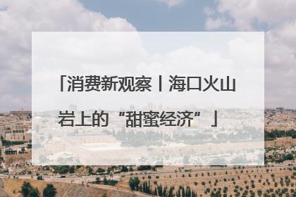 消费新观察丨海口火山岩上的“甜蜜经济”