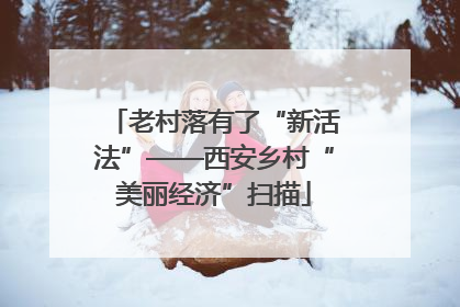 老村落有了“新活法”——西安乡村“美丽经济”扫描