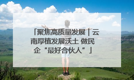 聚焦高质量发展｜云南厚植发展沃土 做民企“最好合伙人”