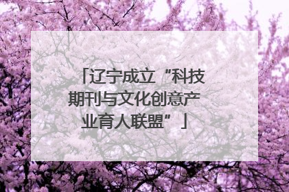 辽宁成立“科技期刊与文化创意产业育人联盟”