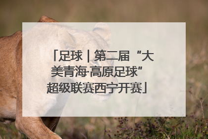 足球｜第二届“大美青海·高原足球”超级联赛西宁开赛