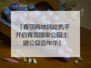 青鄂两地民建携手开启青海国家公园主题公益嘉年华