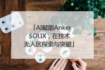 AI赋能Anker SOLIX，在技术无人区探索与突破